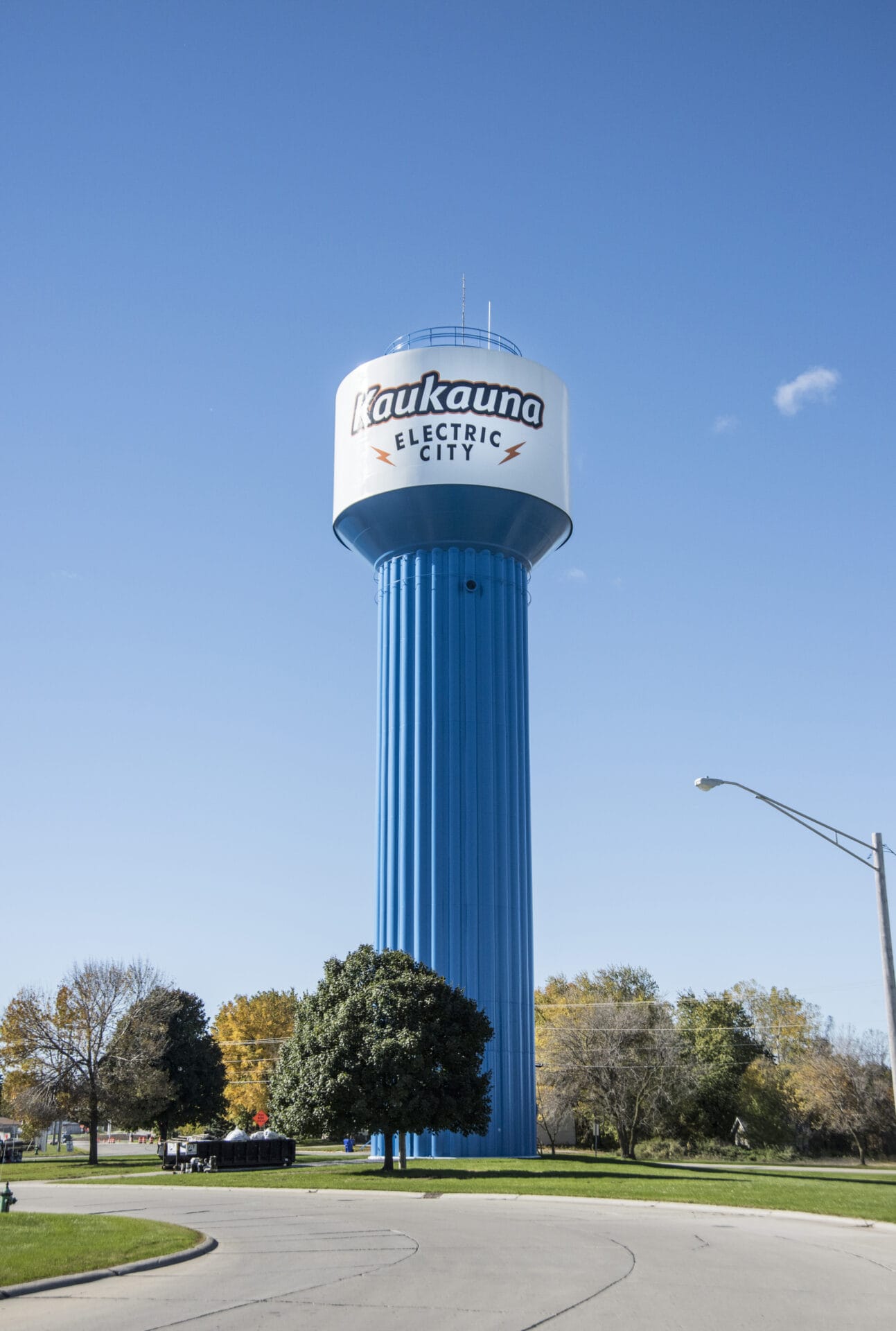 Electric City water tower